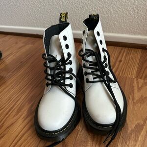 Dr. Martens Luana Leather Combat Boot